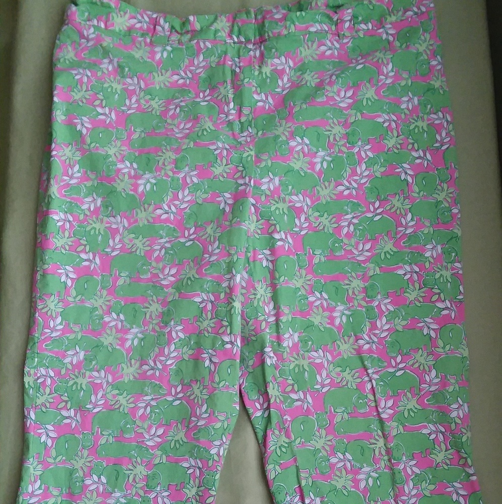 Lilly Pulitzer Cropped Pants. EUC. 16